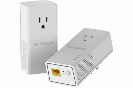 Pair Netgear PLP1200S Powerline Ethernet Network Adapters NEW