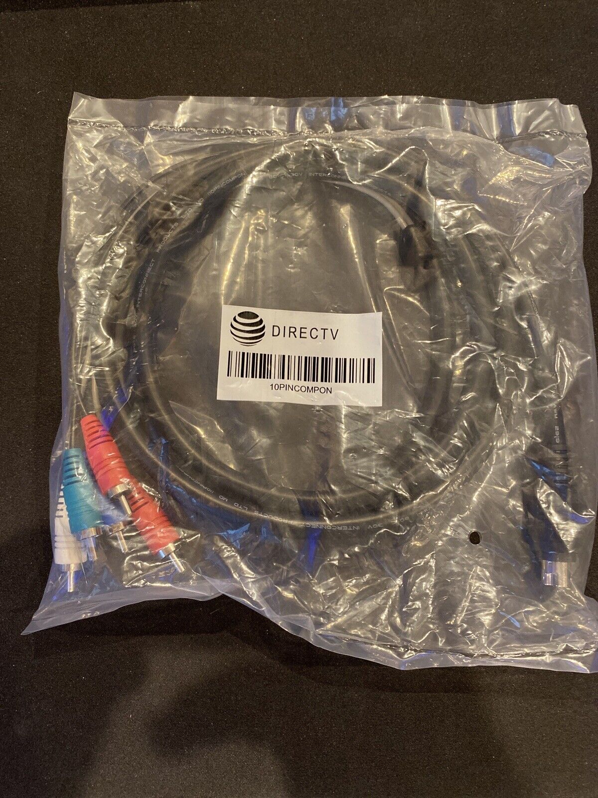 DTV Direct TV 10 Pin Component Cable 10pincompon Red Blue Green / Red White