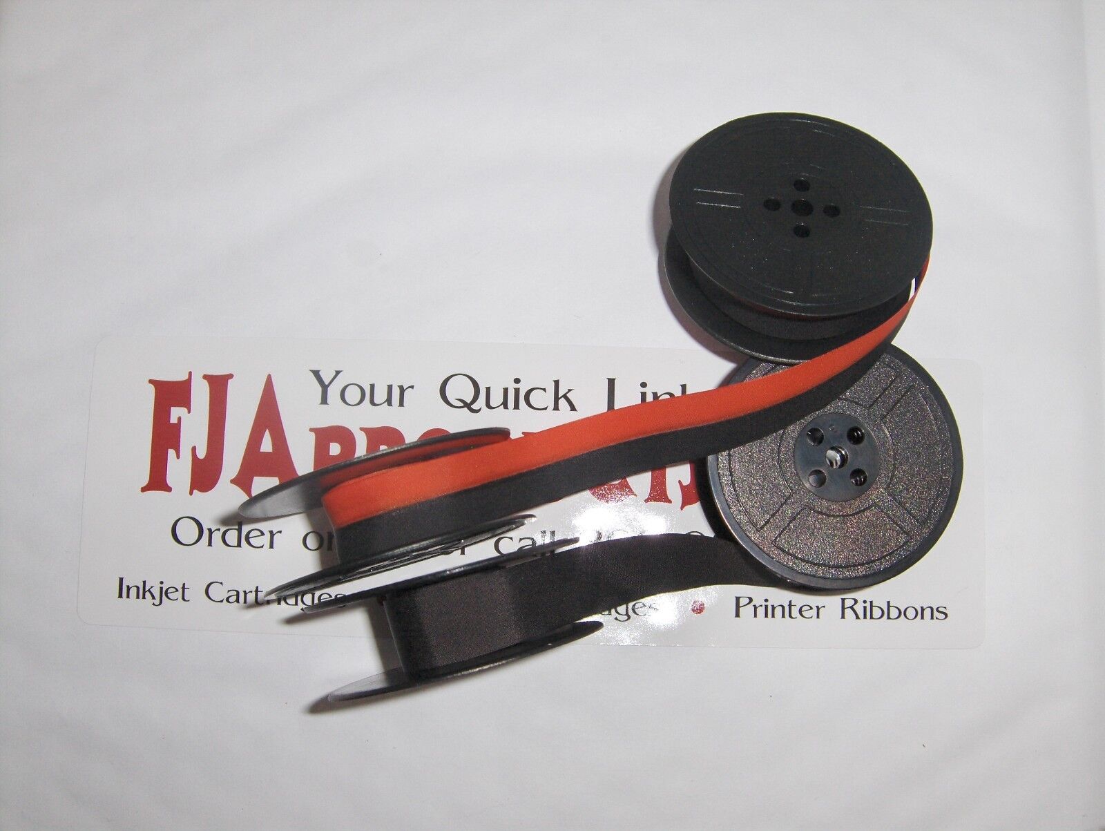 Combo Pack -  Olympia SM9 Typewriter Ribbons - Red & Black Ribbons 
