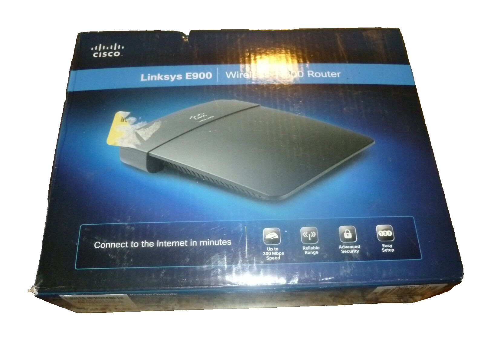 Cisco Linksys E900 Wireless-N300 Router (Windows Mac)