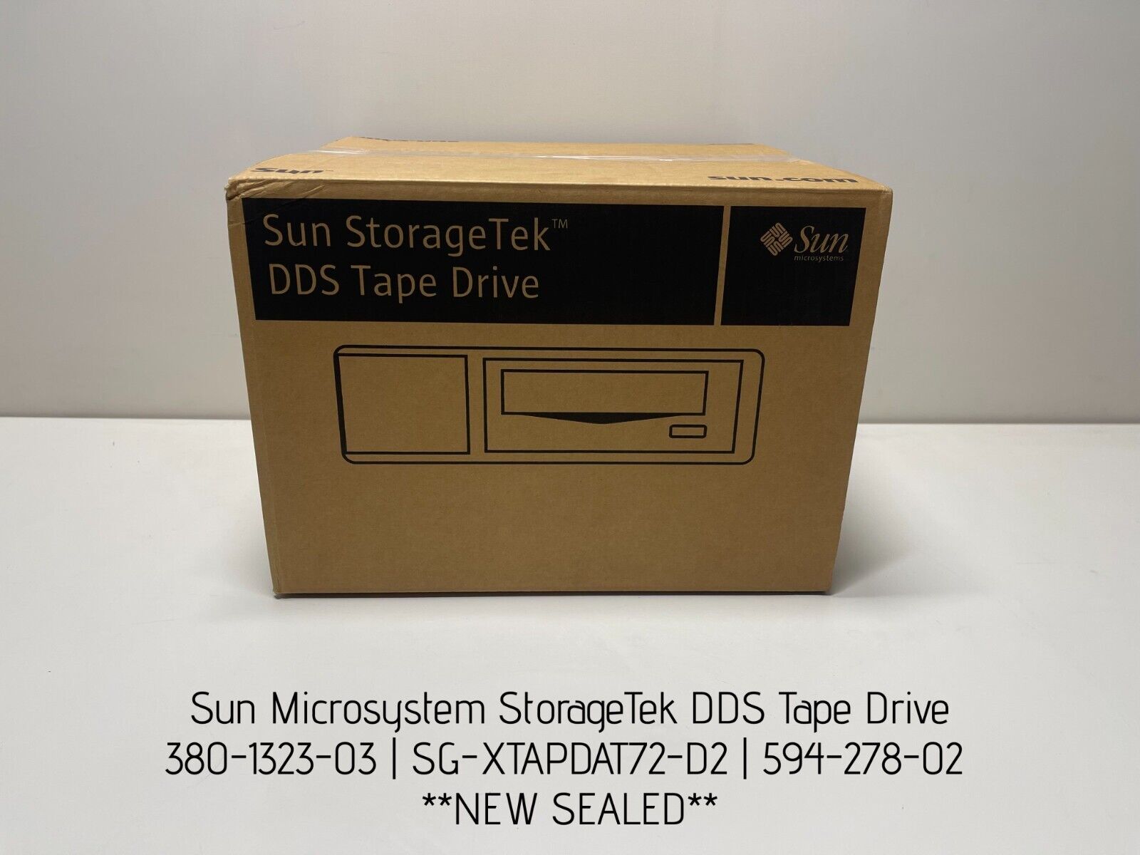 Sun Microsystem StorageTek DDS Tape Drive, 380-1323-03, SG-XTAPDAT72-D2 **NEW**