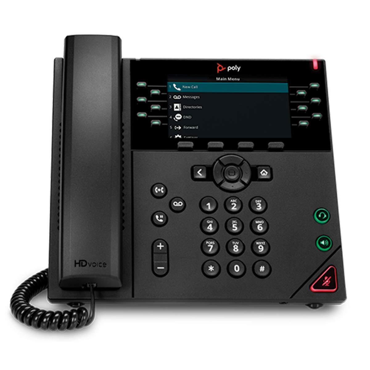 Poly (Plantronics + Polycom) Poly - VVX 450 Business IP Phone (Polycom) -