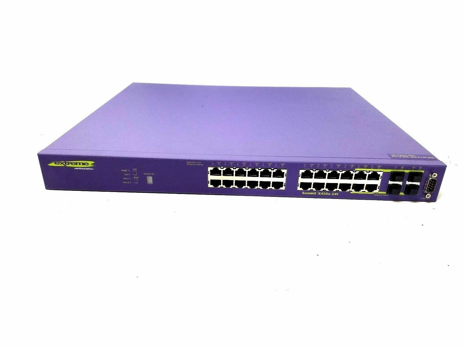 Extreme Networks Summit Ethernet Switch X460-24t