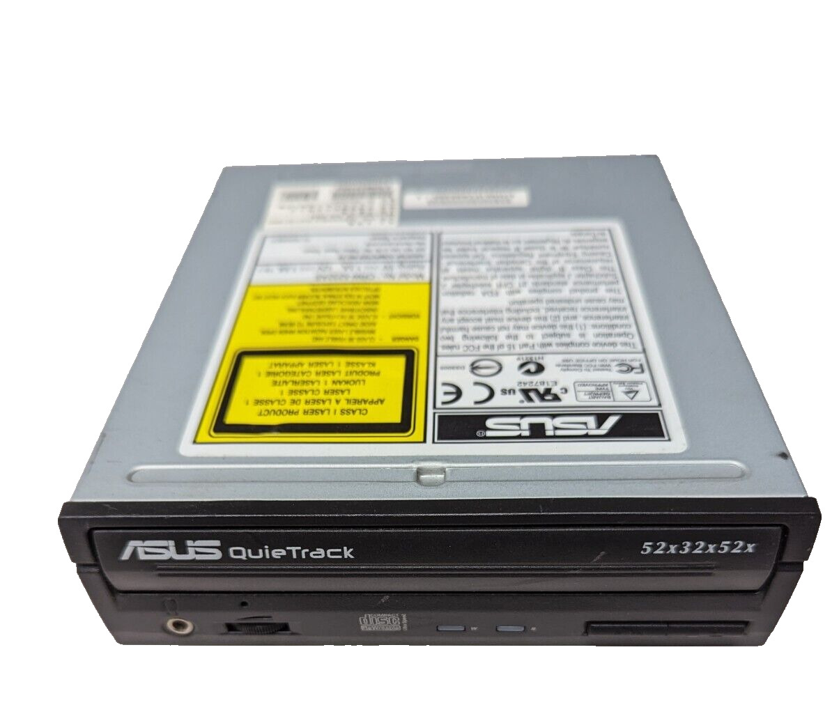 ASUS QuieTrack CD-S5232AS  BLACK 52X ASUS IDE CD ROM nice