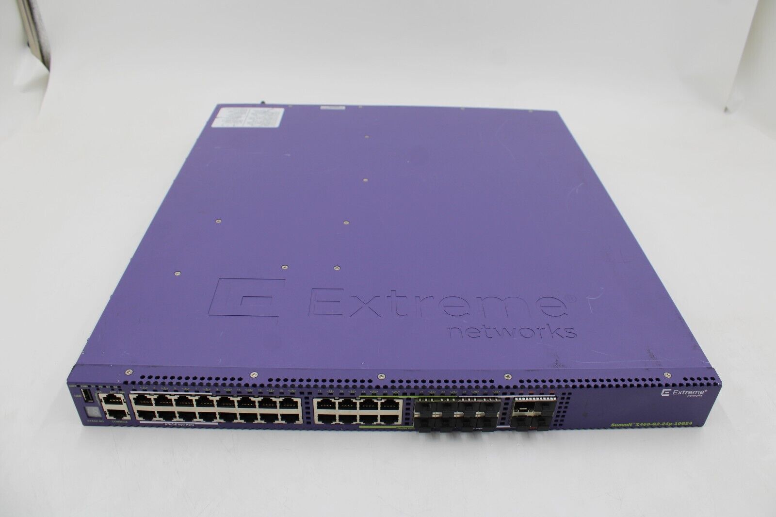 Extreme Networks Summit X460-G2-24P-10GE4-Base Aggregation Switch TESTED