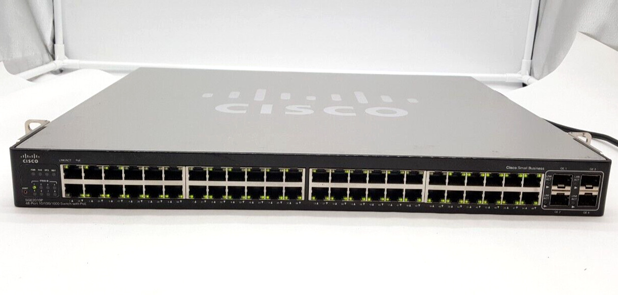 Cisco SGE2010P 48-Port 10/100/1000 Switch with PoE DNI1453B80Y