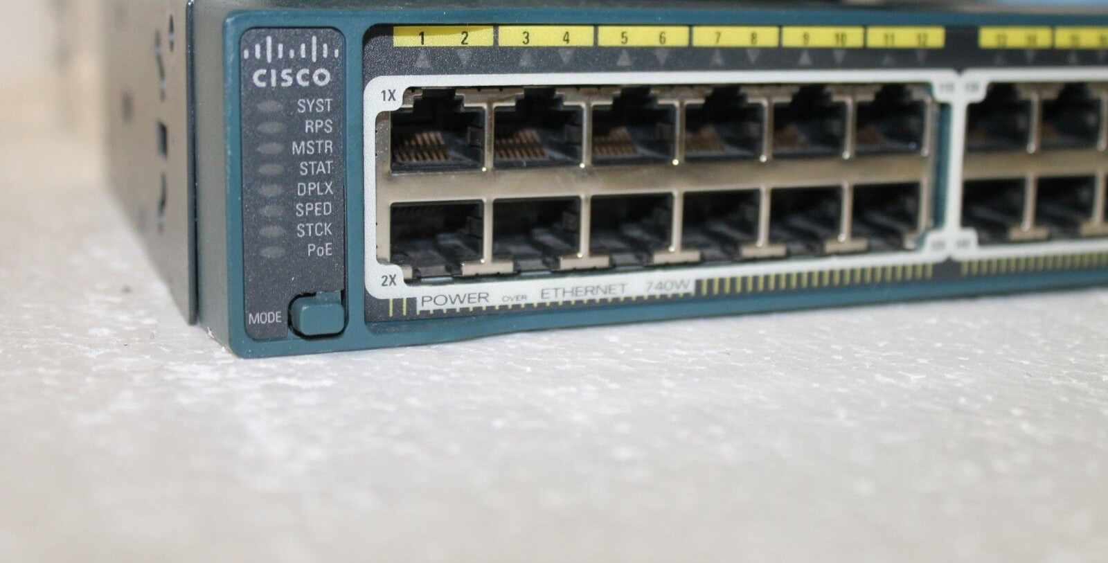 Cisco WS-C2960S-48FPS-L Catalyst 2960-S 48-Port PoE+ Network Switch 