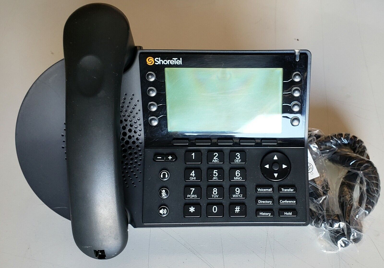 ShoreTel IP480G Display Speaker Phone in Black Refurbished 1Yr Warranty