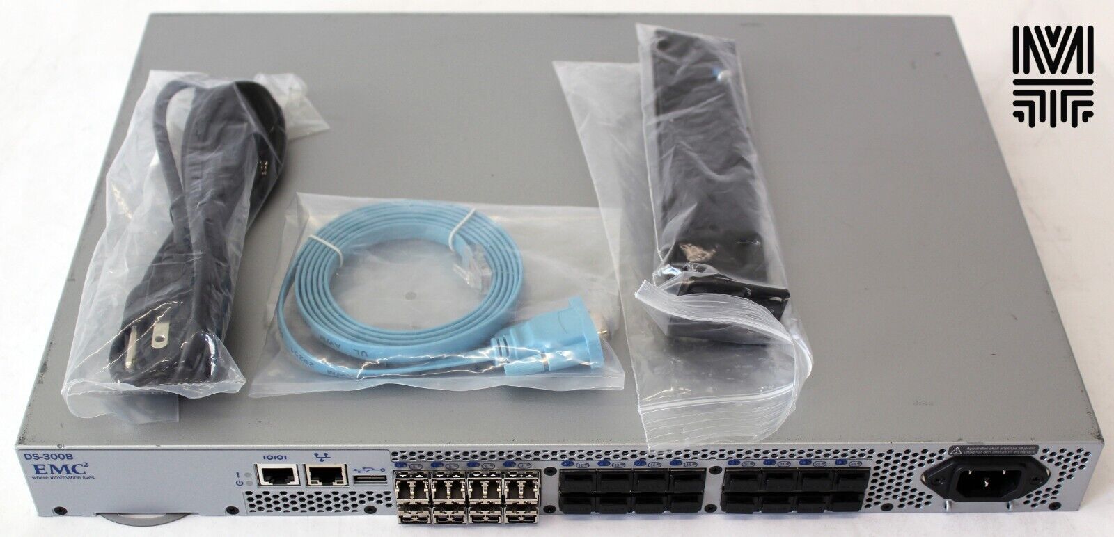Brocade DS-300B EMC 8/24-port 8 Gbit/sec SAN Fibre Channel switch - TESTED