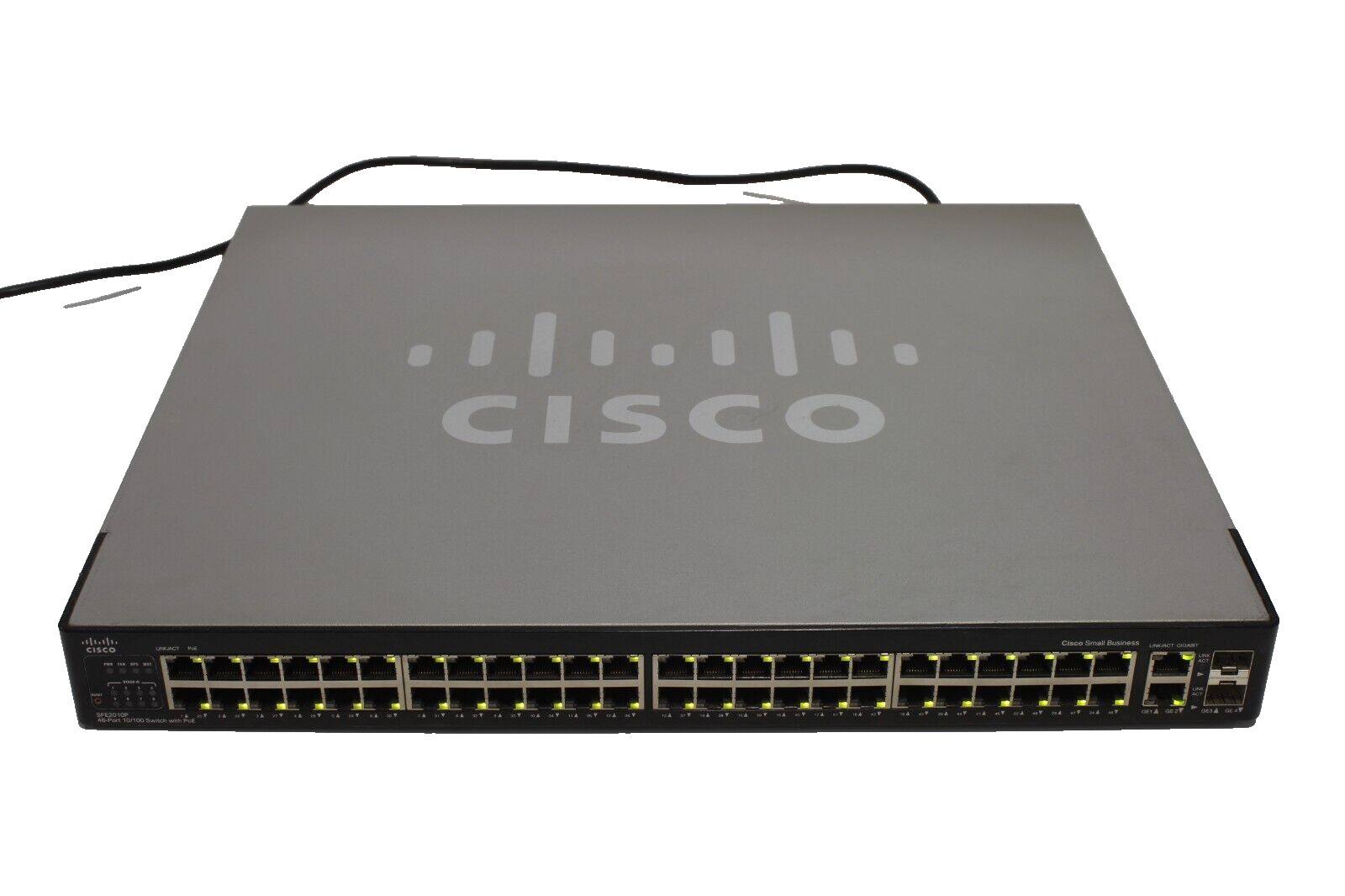 Cisco SFE2010P 48-Port 1Gbps RJ45 4x Gigabit PoE Switch