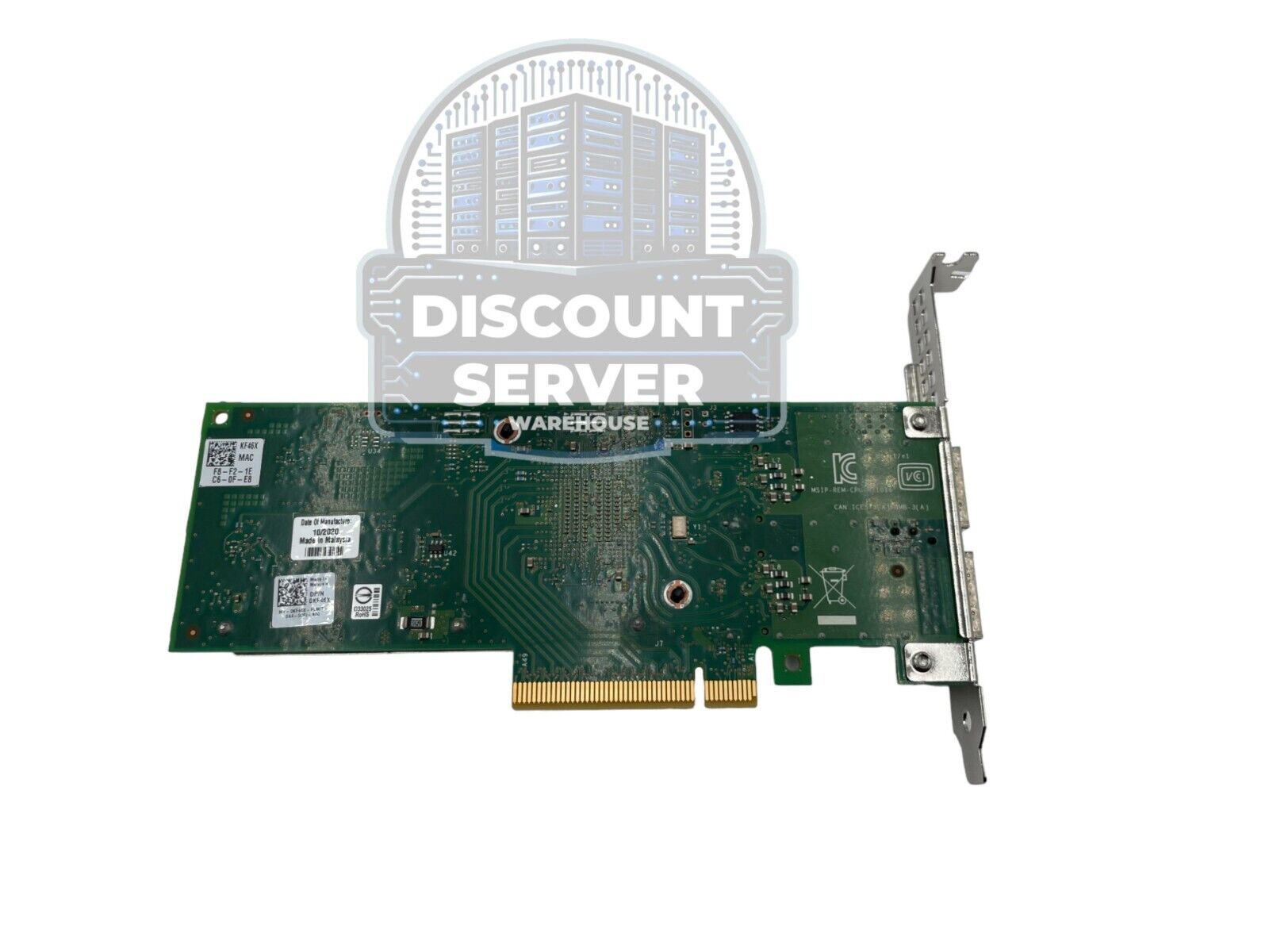 Intel XL710-QD2 Dell 2x 40Gb QSFP+ PCIe Ethernet Converged Network Adapter KF46X
