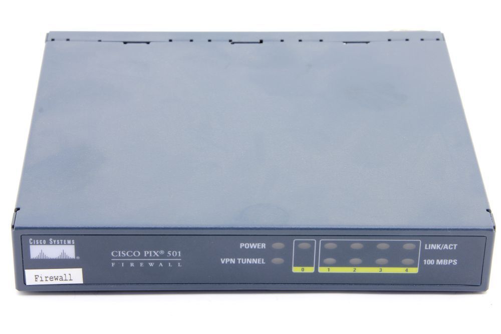 Cisco Systems Pix 501 Security Network Appliance 4-Port Vpn Firewall 47-10539-01
