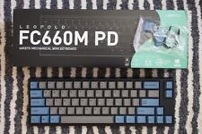 Leopold FC660M PD Mini Mechanical Keyboard Blue/Black/Gray picture