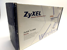 SEALED NEW ZyXEL Zyair G-2000 Plus 54 Mbps 4-port 10/100 Router Wireless picture