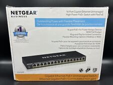 NETGEAR 16Port Gig Ethernet Unmanaged HP PoE+ Switch GS316PP/w FlexPoE+@183W picture