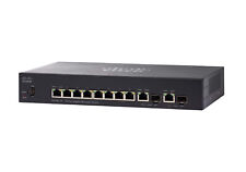 Cisco SG350-10-K9-JP 10-Port Managed PoE Gigabit Switch picture