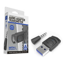 Wireless Bluetooth USB Dongle Transmitter Adapter W/ Mic For PS5 Sound Headset picture