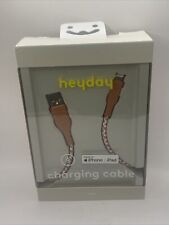 heyday 6 Ft Lightning to USB-A Braided Cable High Speed Charger DC 5V/3A iPhone picture