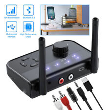 Bluetooth 5.3 Transmitter Receiver Optical Coaxial to 3.5mm AUX Audio Adapter US picture