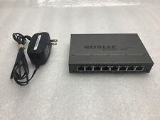Netgear GS108E ProSafe Plus 8 Gigabit Ethernet Switch w/Power Supply picture