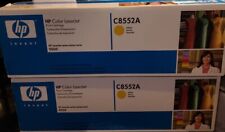 2x Brand New HP LaserJet 9500 Yellow Print Cartridge - C8552A picture