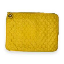 Marc By Marc Jacobs Laptop Case Yellow Neoprene Dreamy 11”x13” picture