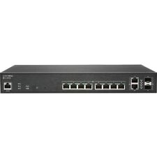 Sonicwall 02-SSC-2464 10 Port Gig Poe Switch 2 Sfp (02ssc2464) picture