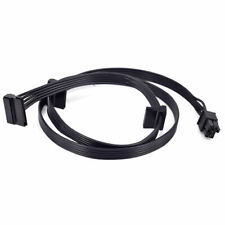 PCIe 6pin to 3 SATA Power Supply Cable for Seasonic FOCUS M12II Evo Snow Silent picture