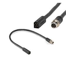 Humminbird 720074-12 AS EC QDE 12 Ethernet Adapter Cable, Black picture