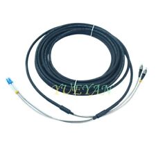 250M Outdoor Field Fiber Patch Cord LC to FC SM 9/125 Duplex Jumper Fiber Cable picture