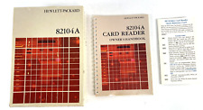 Hewlett Packard HP 41C Calculator Card Reader 82104A Box, Handbk, Reference Card picture