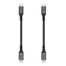 New 6-Inch Extra Short Usb4 Cable - 40Gbps Supports 100W (20V, 5A) Chargin picture