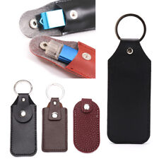 USB Case Protective Bag Portable Pocket Leather Key Ring for Usb Flash Dr-ca picture