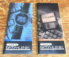vintage Timex Data-Link watch User's Guide Software User's Guide Set of 2 picture