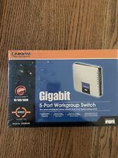 Linksys  gigabit 5-port workgroup switch, model EG005W picture