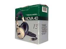 Realistic Nova 40 Vintage Headphones with Original Box picture