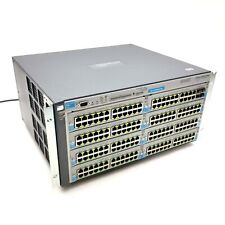 HP Procurve Modular Network Switch Chassis 4208v1 J8773A w/7*J8768A, 1*J9033A picture