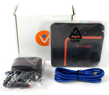 Vonage VDV22-VD Black Analog Phone Box with Power Adapter in box Router Complete picture