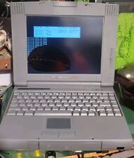 1993 Nec Versa 4230 Laptop Computer Dos Gaming Cracked Screen New Power Supply picture
