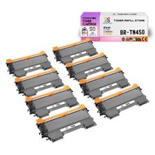 8Pk TRS TN450 Black Compatible for Brother HL2130, MFC7460 Toner Cartridge picture