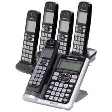 Panasonic KX-TG785SK Dect 6.0 Link2Cell Phone System w/ 5 KX-TGFA51 Handsets picture