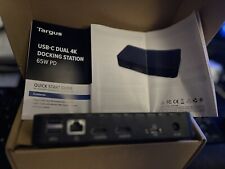 TARGUS DOCK310-A DOCK310USZ-60 USB-C DUAL 4K DOCKING STATION 65W POWER DELIVERY picture