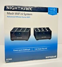 NETGEAR Nighthawk Whole Home Mesh WiFi 6 System (MK62) - AX1800 router picture