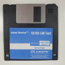 Vintage Instant EtherFast 10/100 LAN Card Linksys Driver 3.5