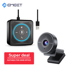 1080P Webcam with Bluetooth Speakerphone with Microphone for PC Computer Meeting picture
