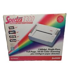 Vintage Fax Copier Color Scanner Plustek Spectra 1200 New In Box picture