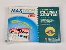 NXP-16BT/A Maxtech 16-Bit ISA Ethernet Adapter 10Baset & 10Base2 NE2000 COMPAT picture