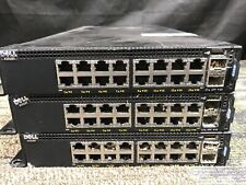 (LOT OF 3) DELL X1018P E11W 16-Port Gb PoE 2x SFP Port Smart Managed Switch picture