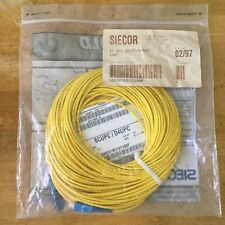 Siecor/Corning Fiber Optic Patch Cord Jumper Cable 1F SFC SC/D4 (UPS) - 100 FT picture