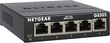 NETGEAR 5-PORT GIGABIT ETHERNET Unmanaged Switch GS305 Home Office Network Hub.. picture